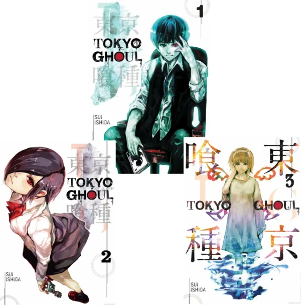 Tokyo Ghoul Vol. 1-3